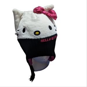 Girls hello kitty beanie